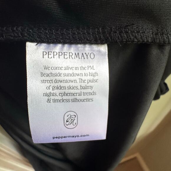 Peppermayo Black Strapless Maxi Dress - Picture 6 of 9